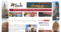 Desktop Screenshot of chernivtsiguide.com